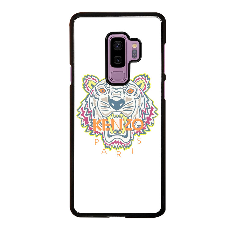 KENZO PARIS WHITE Samsung Galaxy S9 Plus Case Cover