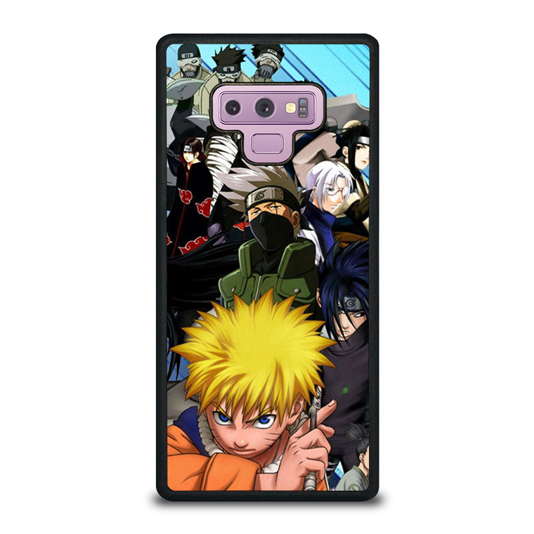 Naruto Characters Collage Samsung Galaxy Note 9 Case Cover