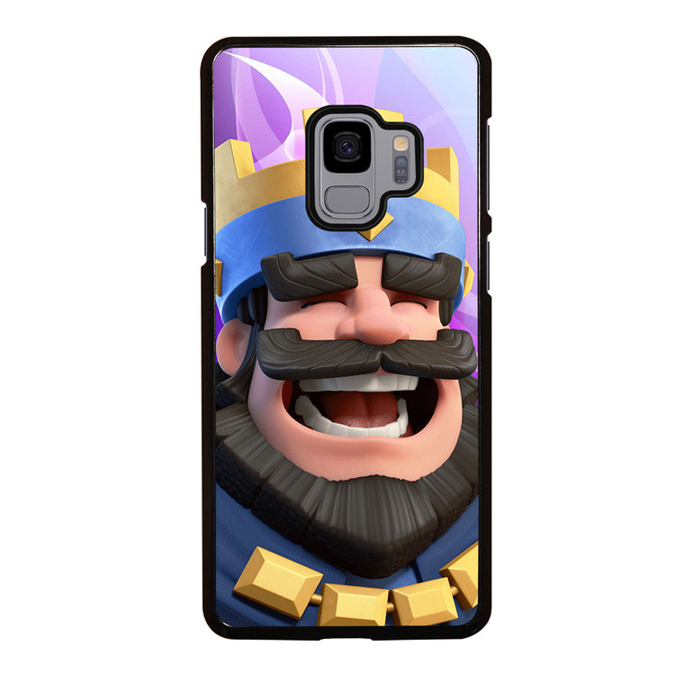 CLASH ROYAL KING SMILING Samsung Galaxy S9 Case Cover