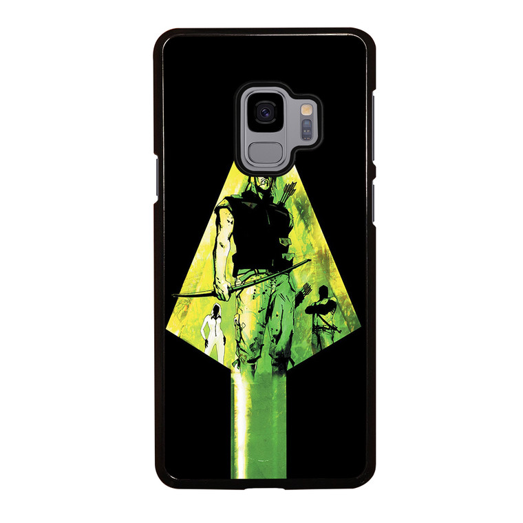 GREEN ARROW SYMBOL Samsung Galaxy S9 Case Cover