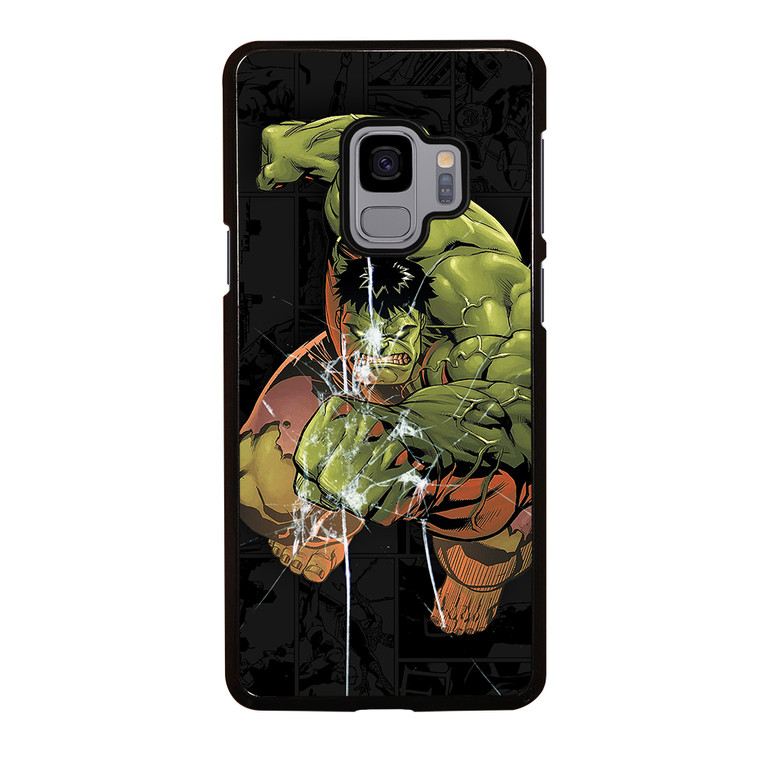 Hulk Comic In Action Samsung Galaxy S9 Case Cover