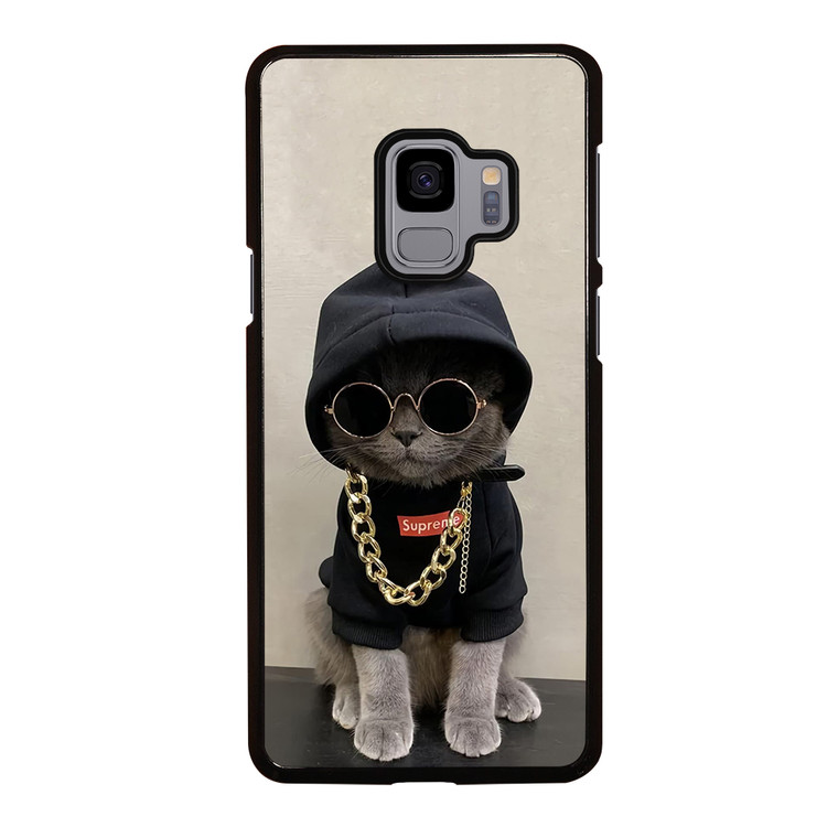 Hype Beast Cat Samsung Galaxy S9 Case Cover