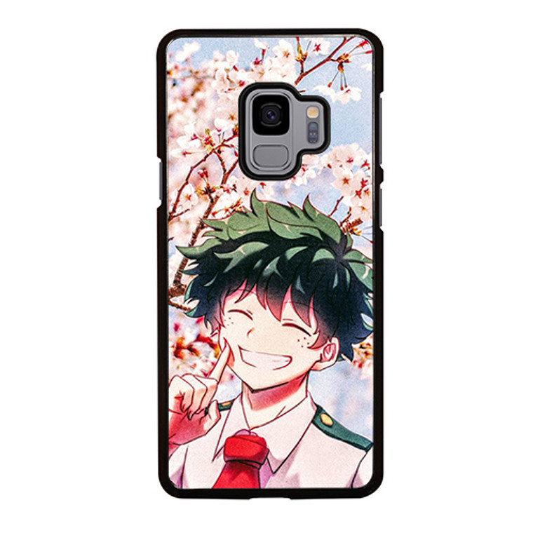 Izuku Midoriya Cute Face Samsung Galaxy S9 Case Cover