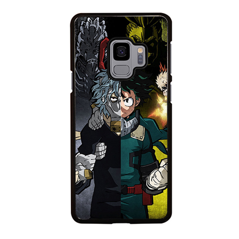 Izuku Midoriya My Hero Academia Face Off Samsung Galaxy S9 Case Cover