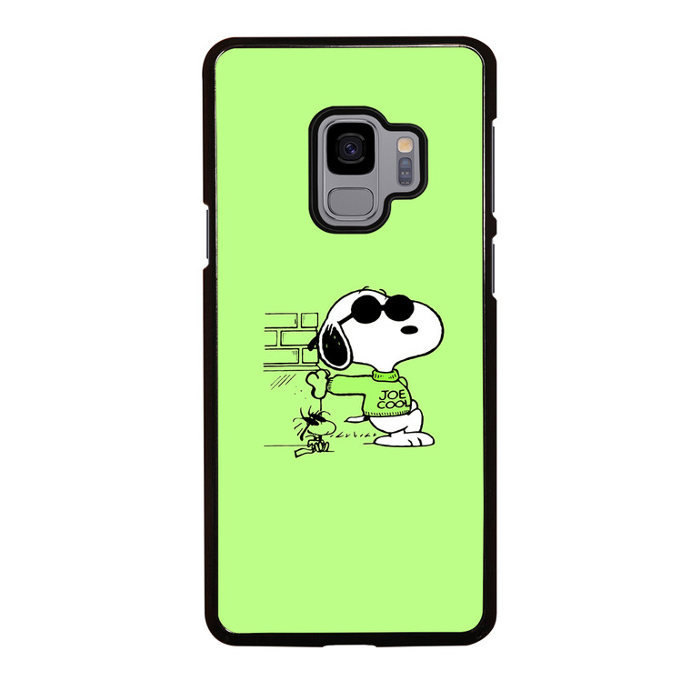 Joe Cool Snoopy Dog Samsung Galaxy S9 Case Cover