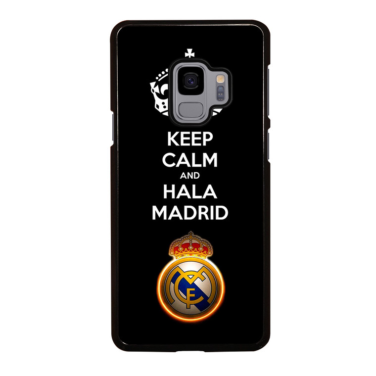 KEEP CALM AND HALA MADRID Samsung Galaxy S9 Case Cover