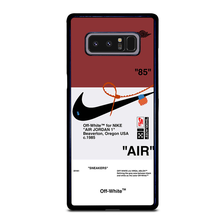 Air Jordan Nike Off White Samsung Galaxy Note 8 Case Cover