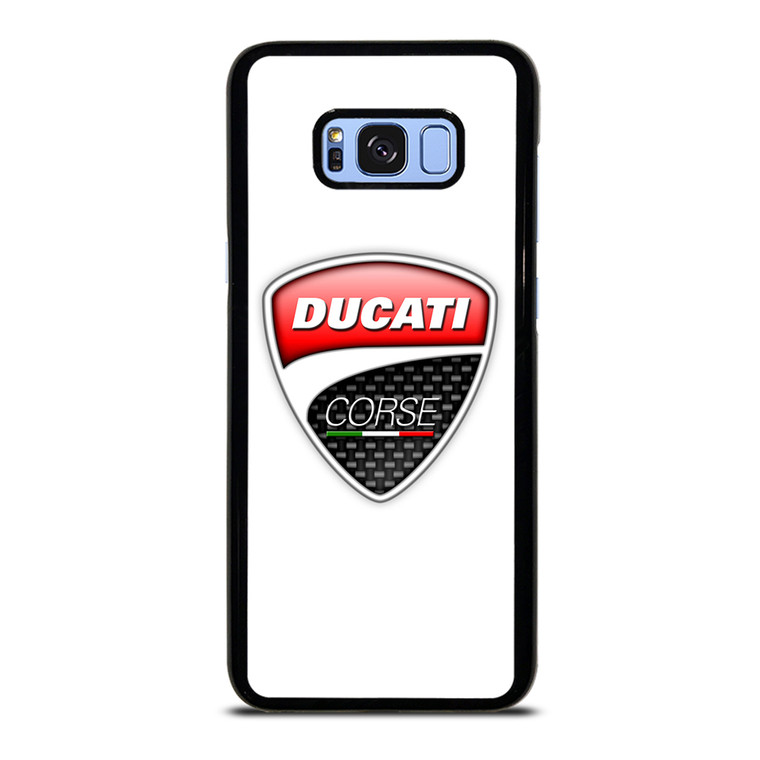 DUCATI LOGO WHITE Samsung Galaxy S8 Plus Case Cover