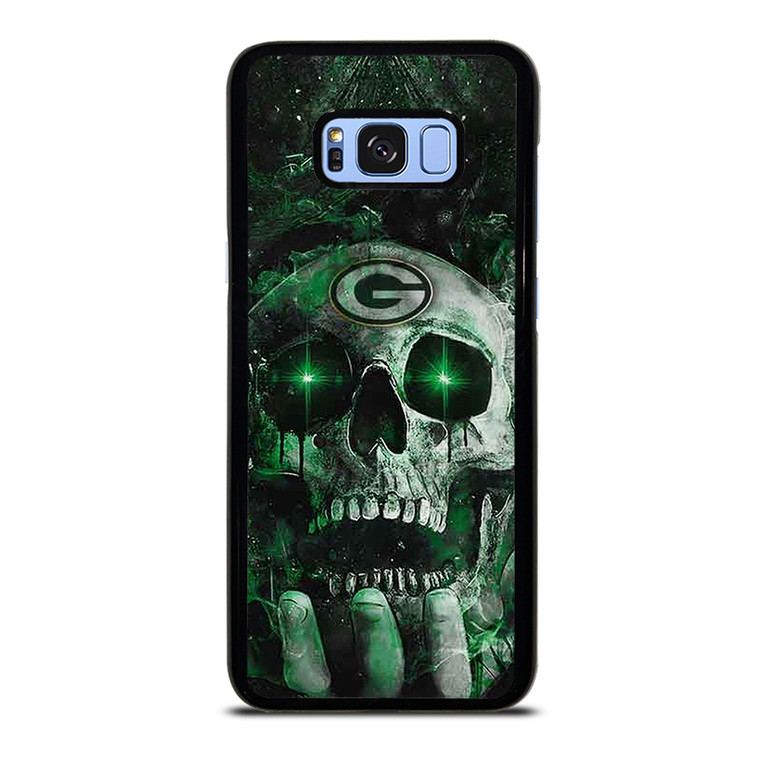 Green Bay Skull On Hand Samsung Galaxy S8 Plus Case Cover