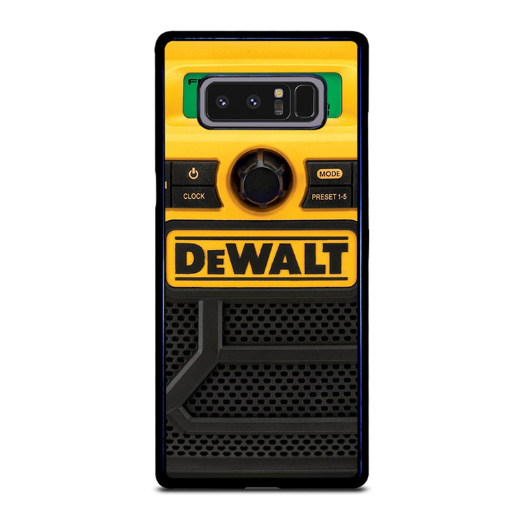 Dewalt Compact Worksite Radio Samsung Galaxy Note 8 Case Cover