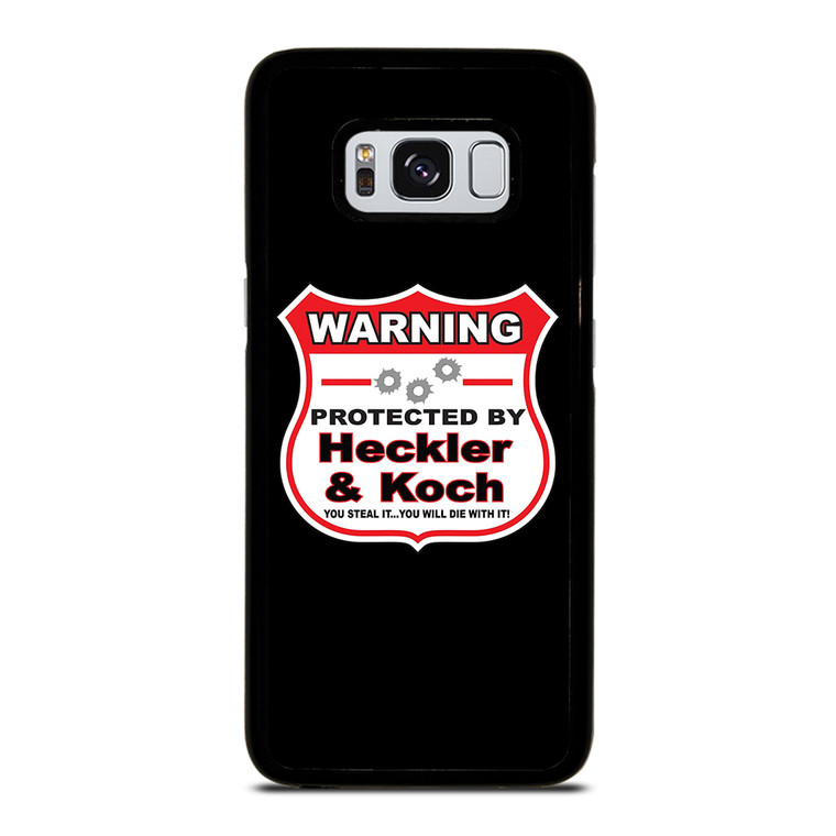 HECKLER & KOCH WARNING Samsung Galaxy S8 Case Cover