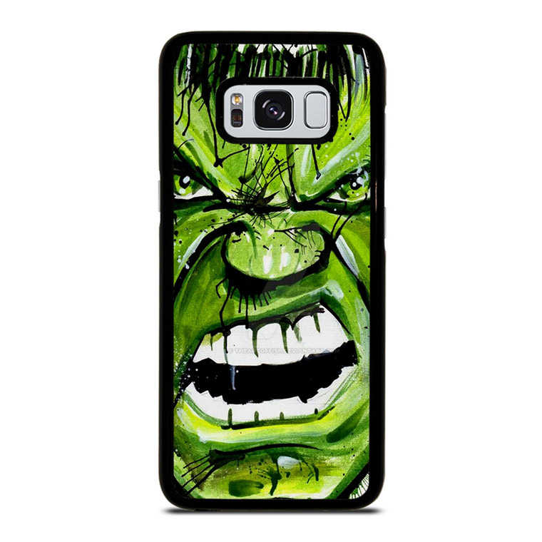 Hulk Comic Face Samsung Galaxy S8 Case Cover