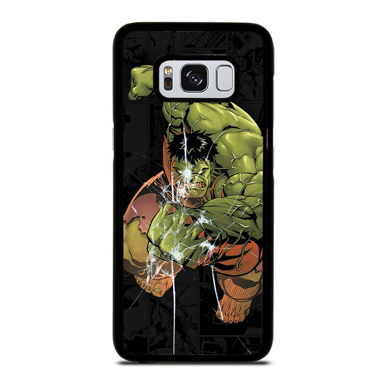 Hulk Comic In Action Samsung Galaxy S8 Case Cover