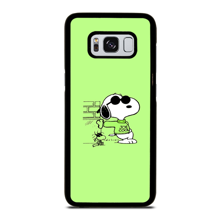 Joe Cool Snoopy Dog Samsung Galaxy S8 Case Cover