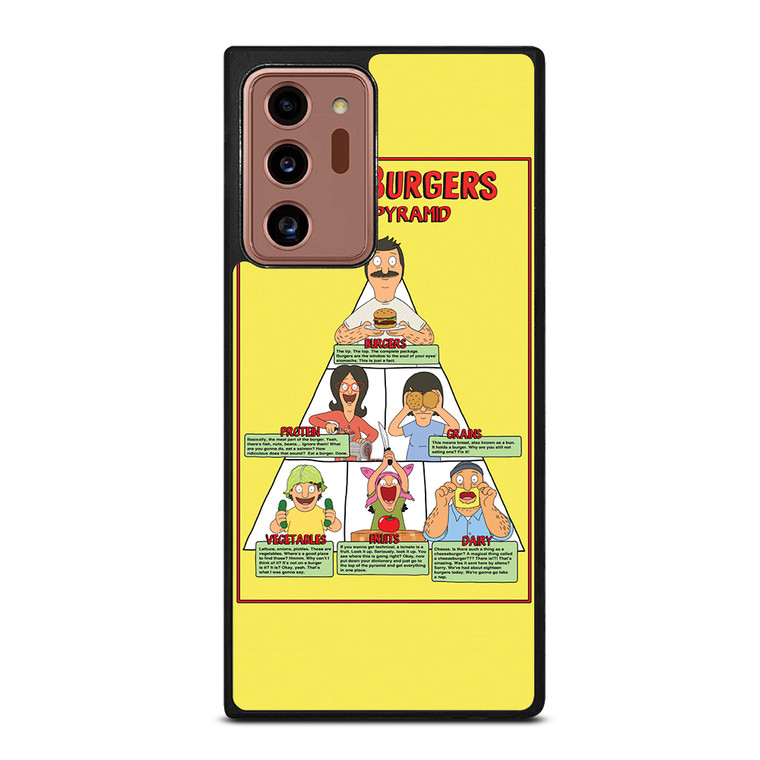 BOB'S BURGERS FOOD PYRAMID Samsung Galaxy Note 20 Ultra 5G Case Cover