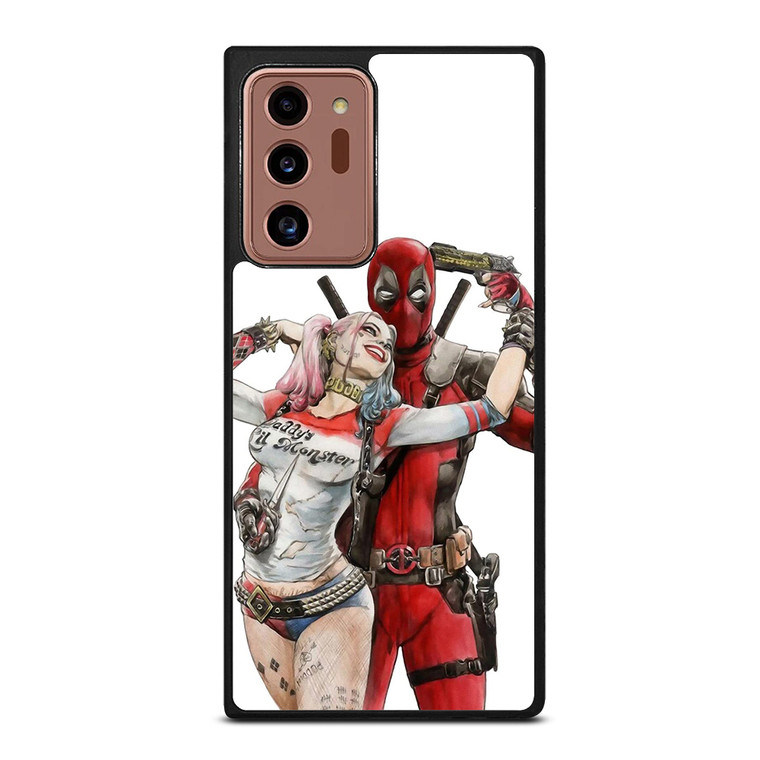Iconic Deadpool & Harley Quinn Samsung Galaxy Note 20 Ultra 5G Case Cover