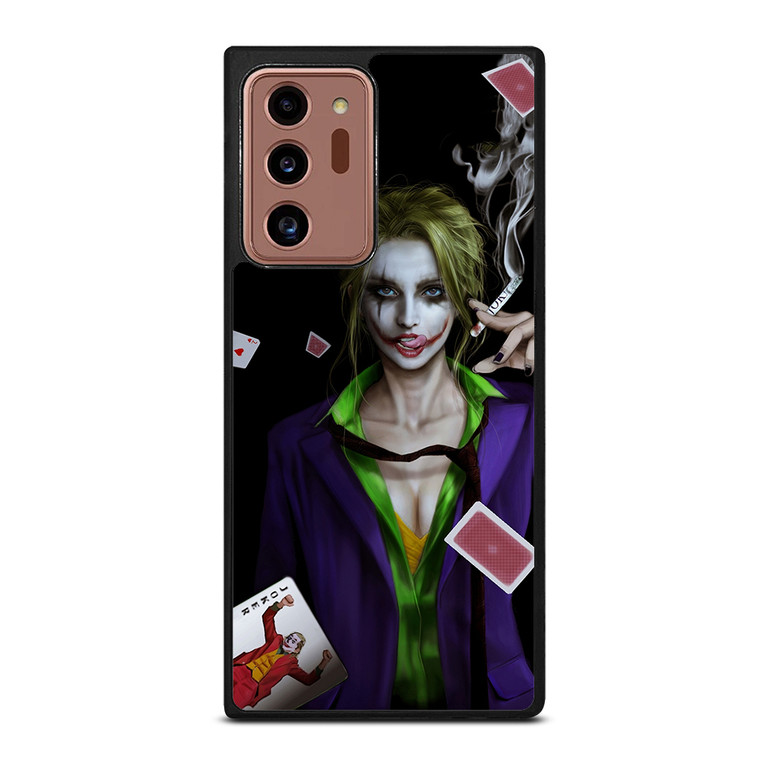 Joker Girl Smoking Samsung Galaxy Note 20 Ultra 5G Case Cover