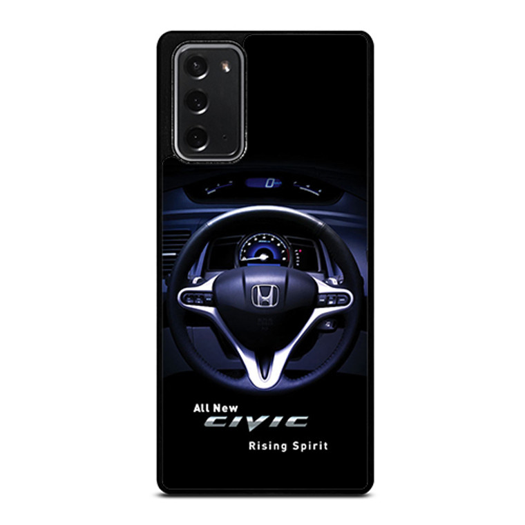 All New Civic Steering Speed Meter Samsung Galaxy Note 20 5G Case Cover