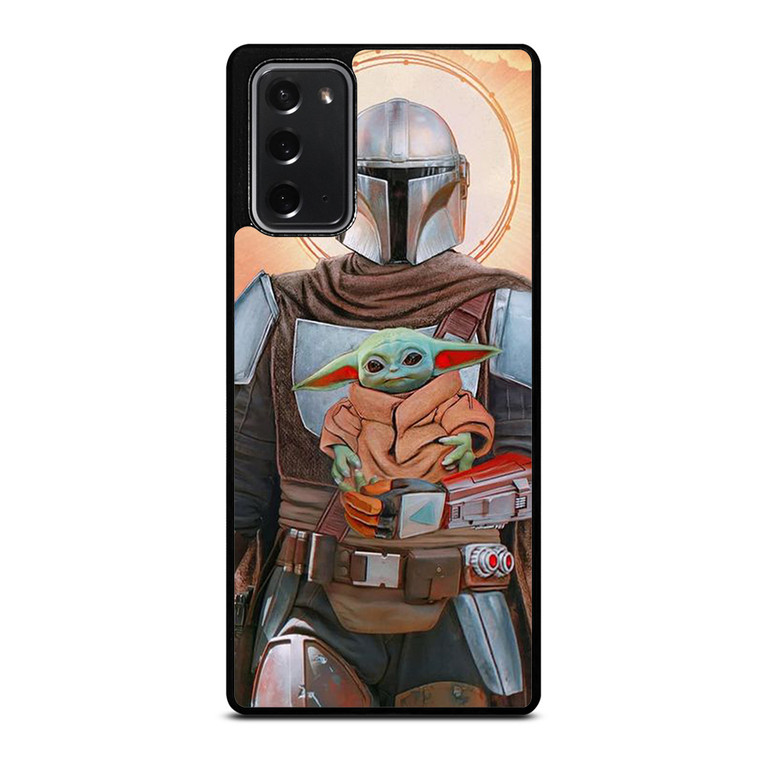 Baby Yoda Mandalorian Samsung Galaxy Note 20 5G Case Cover