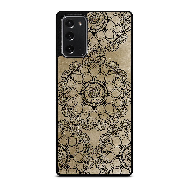 HENNA MANDALA DESIGN Samsung Galaxy Note 20 5G Case Cover