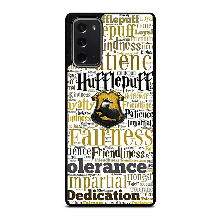 Hufflepuff Harry Potter Wallpaper Samsung Galaxy Note 20 5G Case Cover