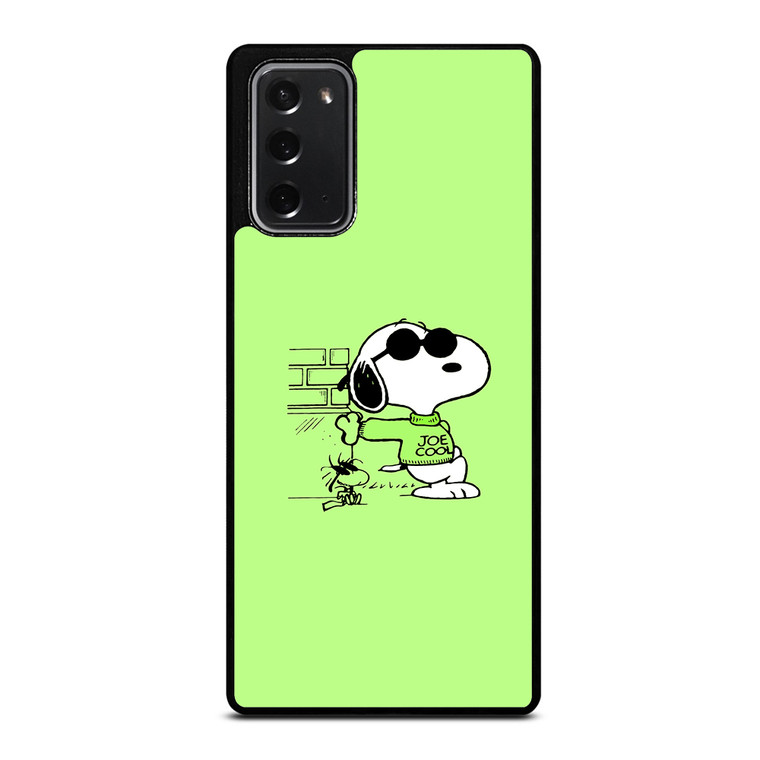 Joe Cool Snoopy Dog Samsung Galaxy Note 20 5G Case Cover