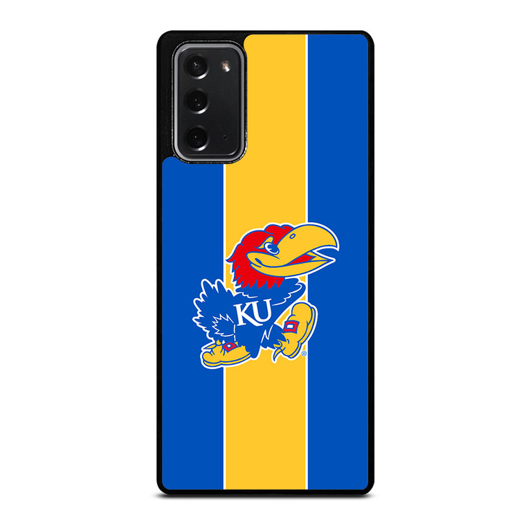 Kansas Jayhawks Logo Samsung Galaxy Note 20 5G Case Cover