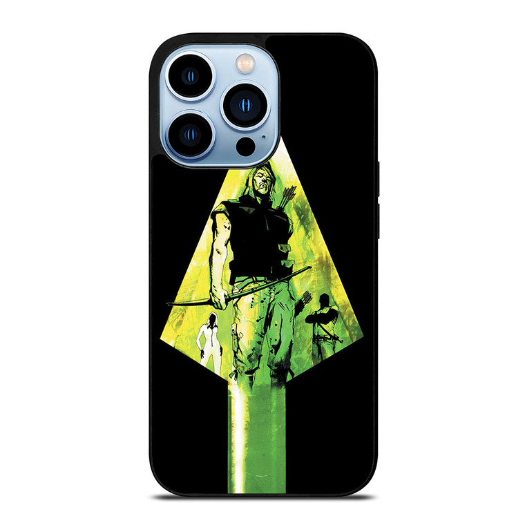 GREEN ARROW SYMBOL iPhone 13 Pro Max Case Cover