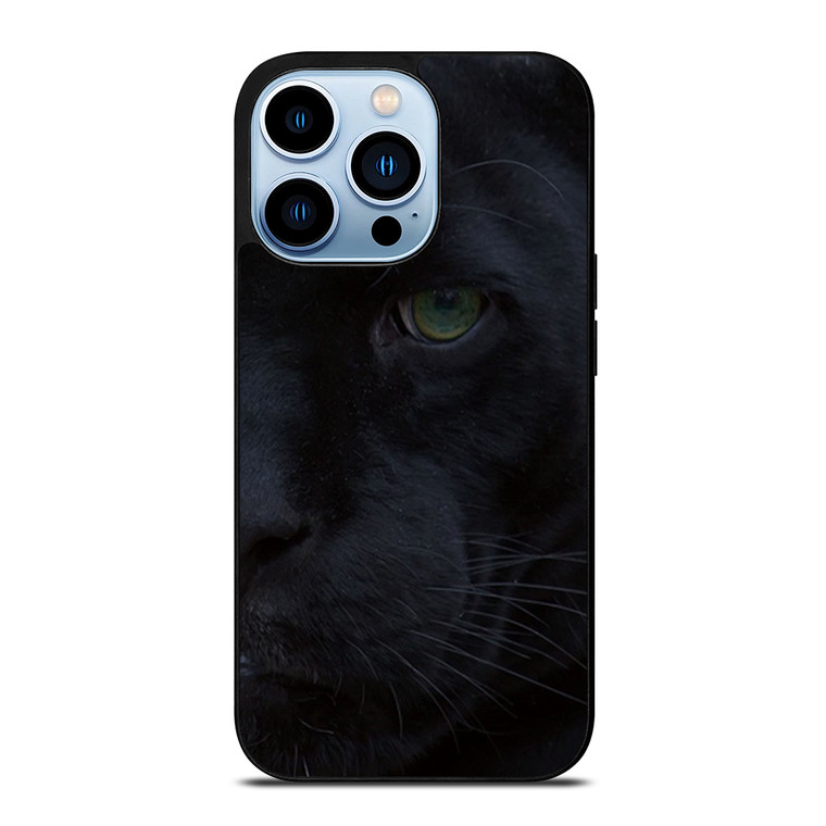 HALF FACE BLACK PANTHER iPhone 13 Pro Max Case Cover