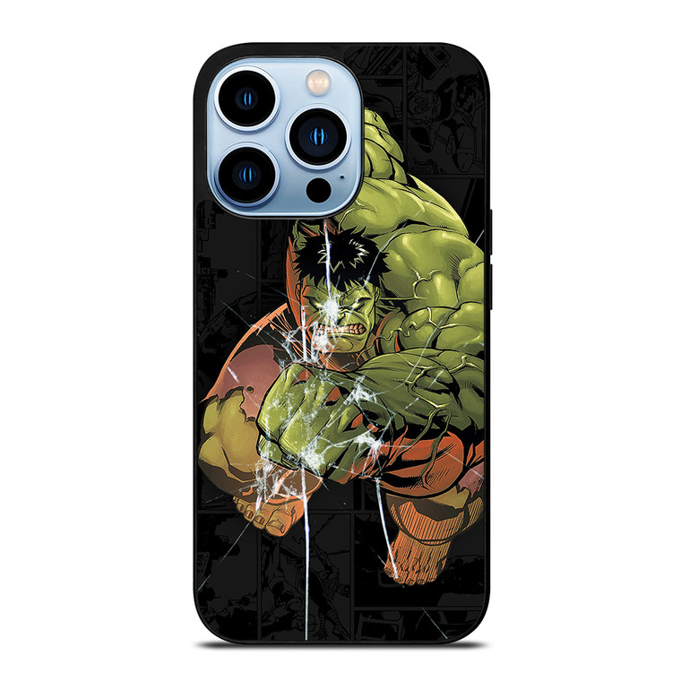 Hulk Comic In Action iPhone 13 Pro Max Case Cover