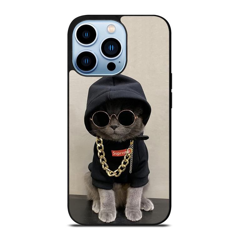 Hype Beast Cat iPhone 13 Pro Max Case Cover