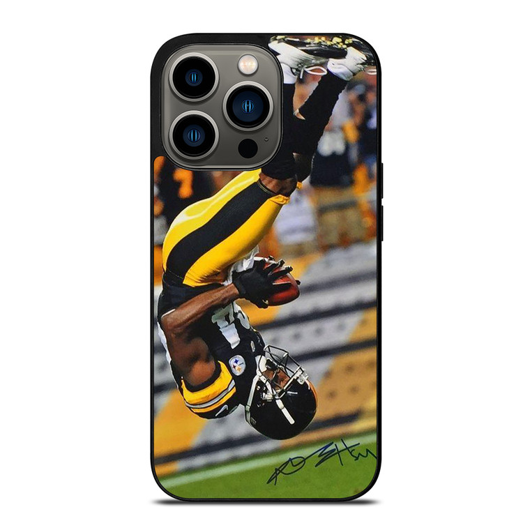 ANTONIO BROWN FLIP ACTION iPhone 13 Pro Case Cover