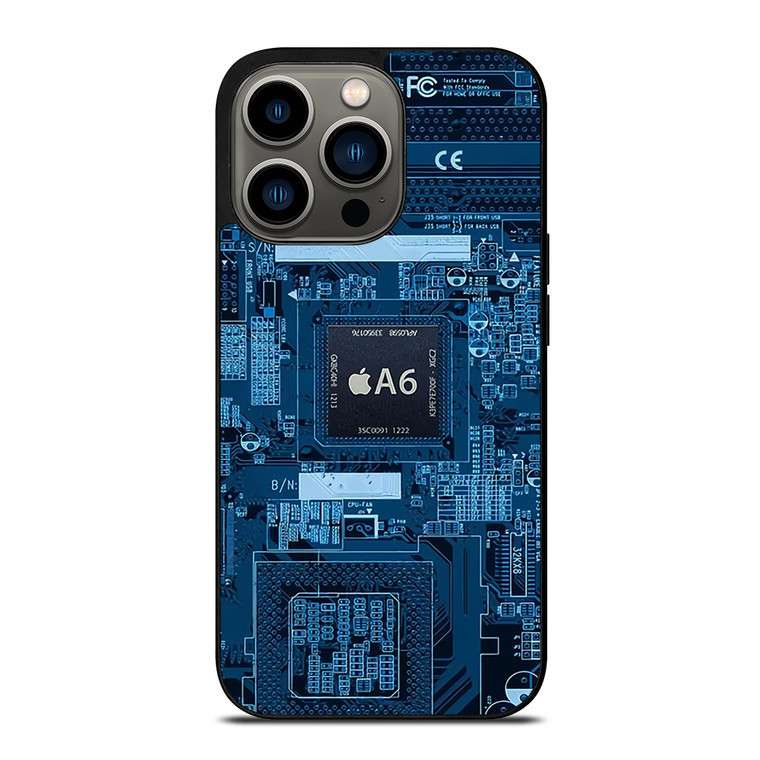 Apple A6 Hardware Image iPhone 13 Pro Case Cover