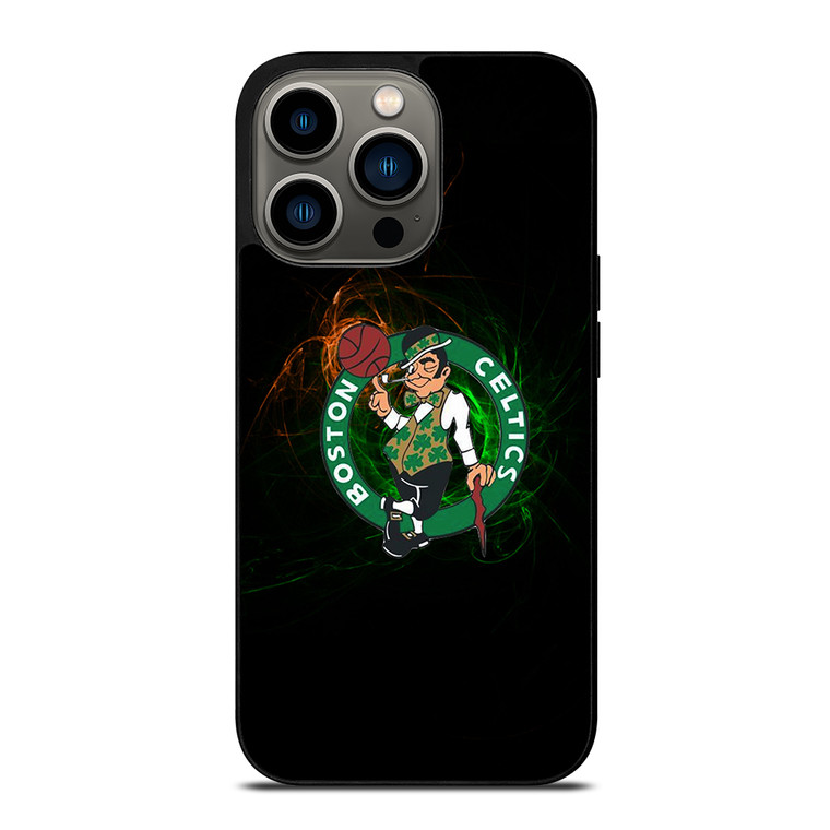 BOSTON CELTICS LOGO ART iPhone 13 Pro Case Cover