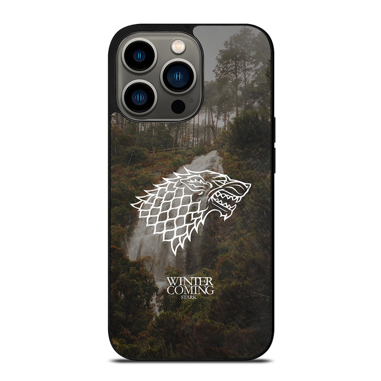 Game Of Thrones House Stark in Nature iPhone 13 Pro Case Cover