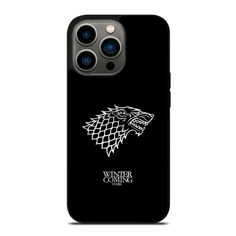 Game Of Thrones House Stark Logo iPhone 13 Pro Case Cover