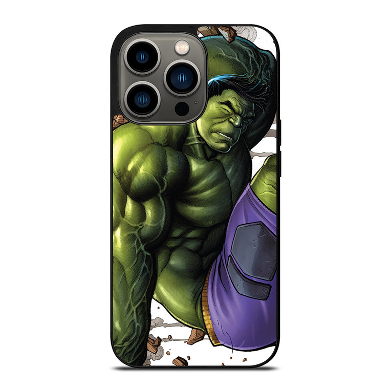 Green Hulk Comic iPhone 13 Pro Case Cover