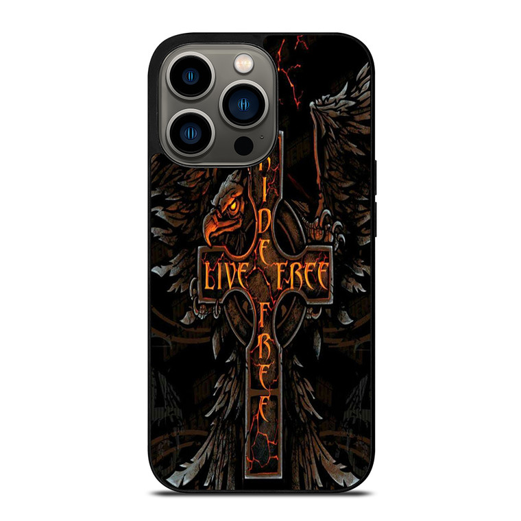 HARLEY RIDE LIVE FREE iPhone 13 Pro Case Cover
