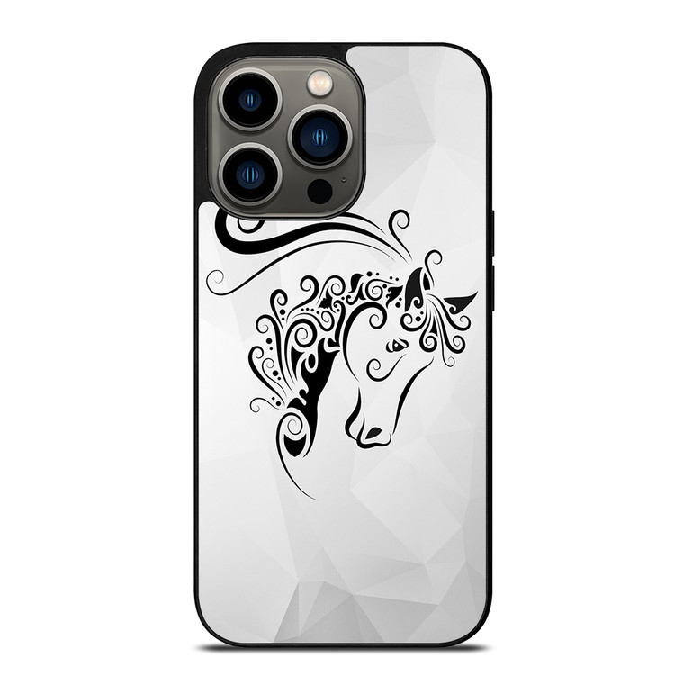 HORSE TRIBAL iPhone 13 Pro Case Cover