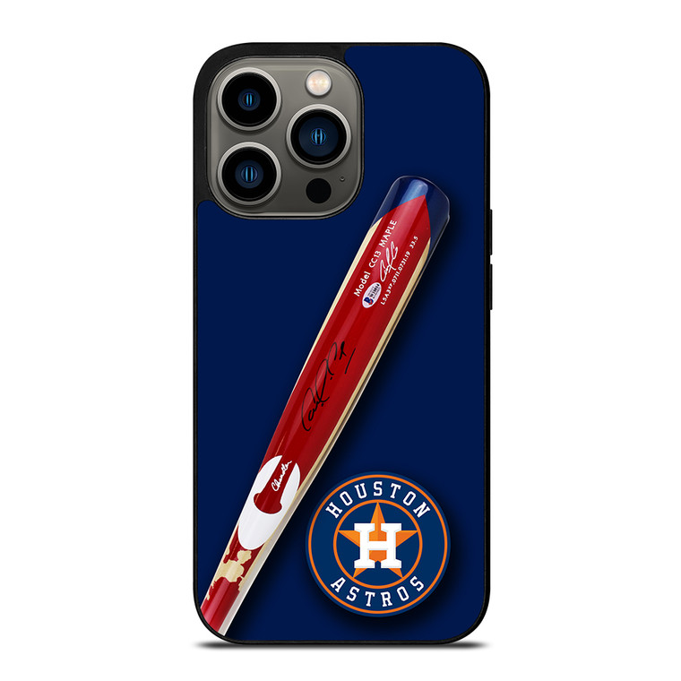 Houston Astros Correa's Stick Signed iPhone 13 Pro Case Cover