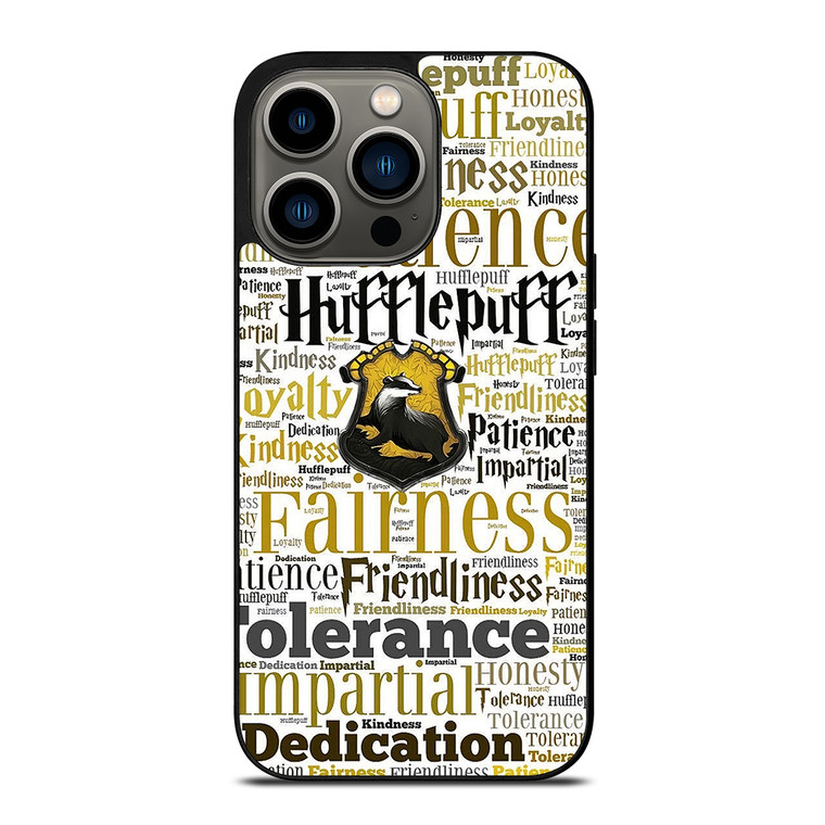 Hufflepuff Harry Potter Wallpaper iPhone 13 Pro Case Cover