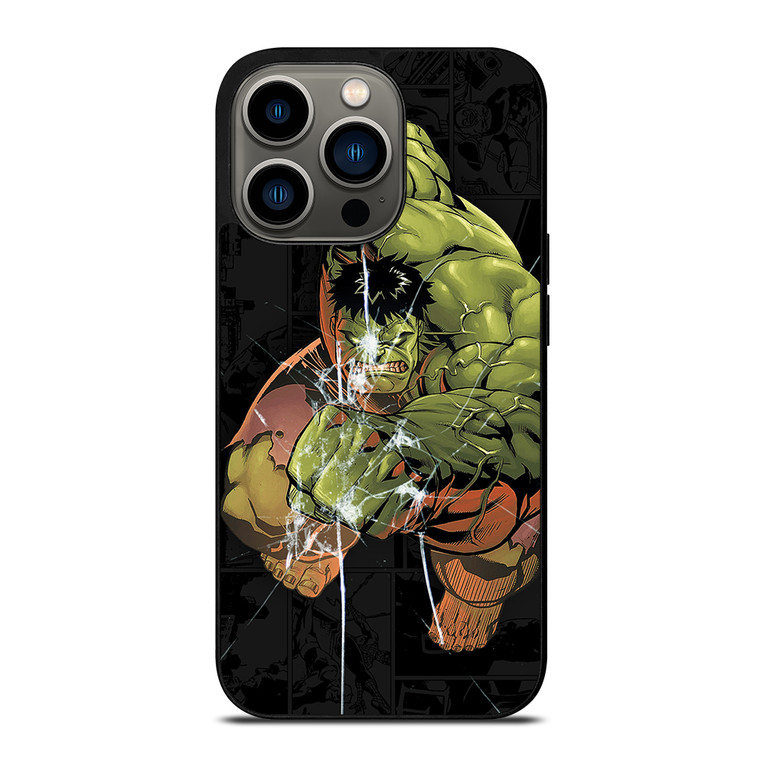 Hulk Comic In Action iPhone 13 Pro Case Cover