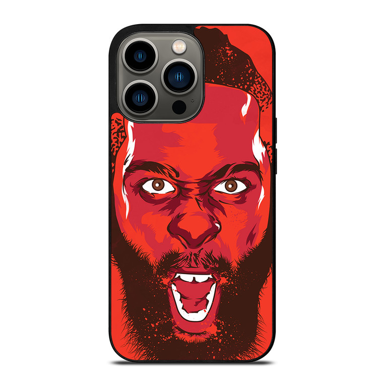 JAMES HARDEN FEAR THE BEARD iPhone 13 Pro Case Cover