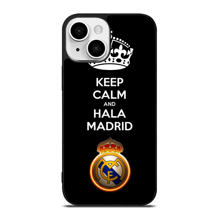 KEEP CALM AND HALA MADRID iPhone 13 Mini Case Cover