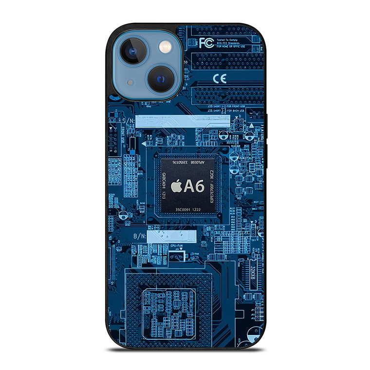 Apple A6 Hardware Image iPhone 13 Case Cover