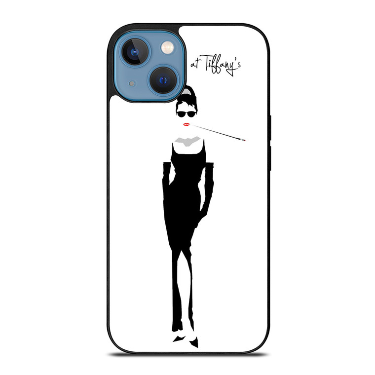 AUDREY HEPBURN BREAKFAST AT TIFFANY'S iPhone 13 Case Cover AUDREY HEPBURN BREAKFAST AT TIFFANY'S iPhone 13 Case Cover