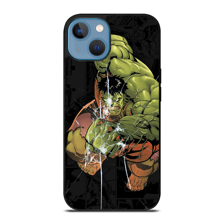 Hulk Comic In Action iPhone 13 Case Cover