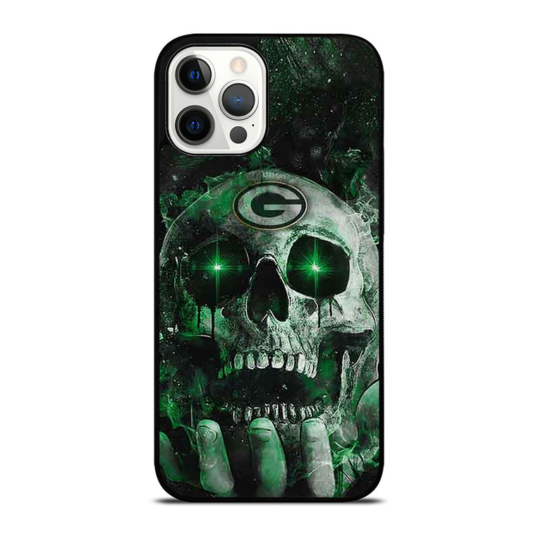 Green Bay Skull On Hand iPhone 12 Pro Max Case Cover