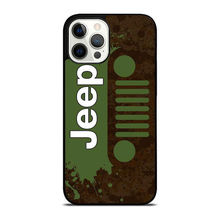 GREEN JEEP WRANGLER iPhone 12 Pro Max Case Cover