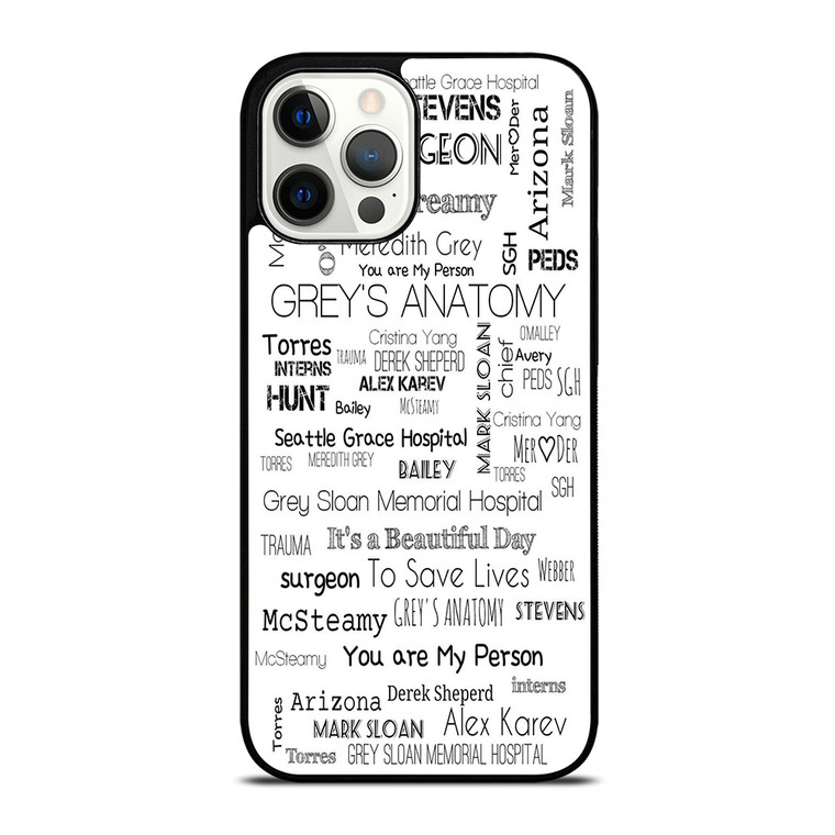 GREY'S ANATOMY STORY iPhone 12 Pro Max Case Cover